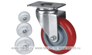 Колесо поворотное с площадкой Lema ED2-PO-75-80-6